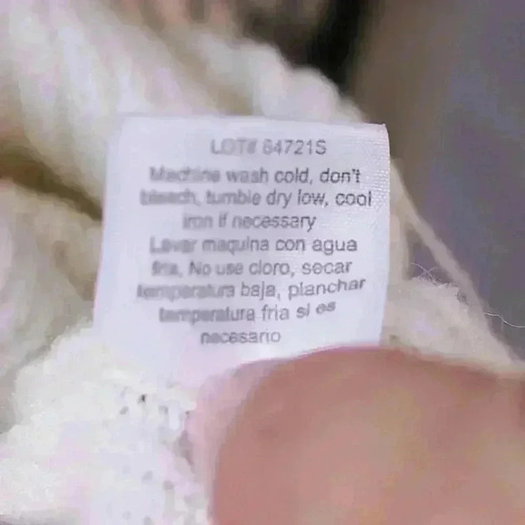 KNIT TURTLENECK SWEATER-BEIGE LADIES - SIZE L - Picture 14 of 14